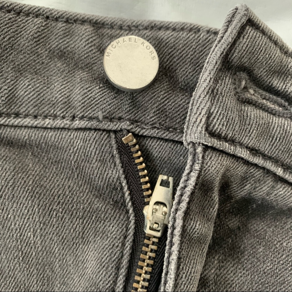 Michael Kors Distressed Sequenced Carrot Jeans - Picture 10 of 11